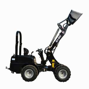 Chargeuse frontale agricole compacte H180 4x4 entièrement hydraulique à bas prix de Weifang, Chine – Modèle Euro 5 pour experts en chargeuses à roues - Product Image 6