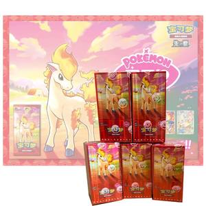 YQ Original Pokemoned Gem Pack Vol 2 Cartes à collectionner Vol.4 Vente en gros en vrac Impression couleur simplifiée chinoise Boîte Pokemoned bon marché - Product Image 5