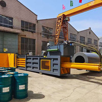 99% Recycling Rate Full-Automatic Horizontal Two Ram Baler Machine for Paper, Plastic Film, Iron Cans and Aluminum Cans