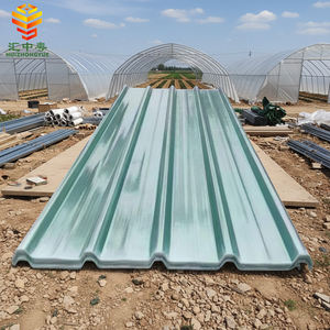 <span class=keywords><strong>Plaque</strong></span> de toiture en plastique renforcé de fibre de verre (FRP) translucide pour éclairage naturel, tuiles de toit transparentes, panneaux de toiture légers pour serres - Product Image 1