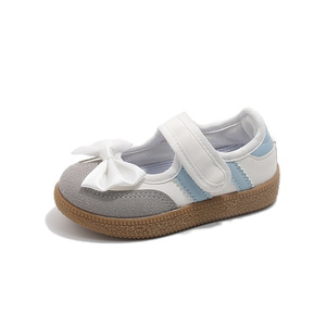Chaussures Mary Jane style allemand pour filles, nouveau modèle été 2026, à semelle souple, avec nœud, fermeture Velcro, pour petites filles - Product Image 5