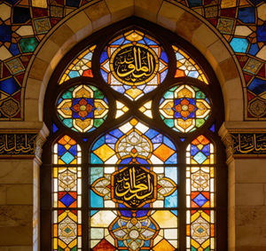 จีนแก้วสี stained tiffany สำหรับโบสถ์หน้าต่าง - Product Image 1