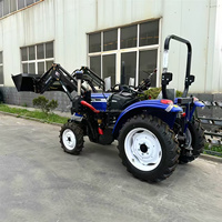 Haomin Traktor-Frontlader 4-in-1 Schaufel Kompatibel mit Traktor-Bagger Frontlade-/Heckbaggerfunktion Hochleistungsmotor