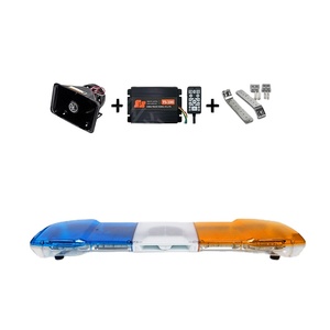 200W máy chủ Sừng (xử lý) + Xe nhấp nháy dẫn hàng dài ánh sáng thanh báo động khẩn cấp nhấp nháy tốc độ cao cứu hộ siêu Mỏng đèn - Product Image 4