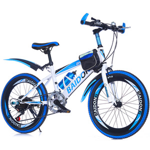 Bicicletta da <span class=keywords><strong>Montagna</strong></span> per <span class=keywords><strong>Bambini</strong></span> <span class=keywords><strong>con</strong></span> Telaio in Acciaio ad Alto Tenore di Carbonio da 20 Pollici e Freno Posteriore, Adatta per <span class=keywords><strong>Bambini</strong></span> dagli 8 ai 13 Anni - Product Image 1