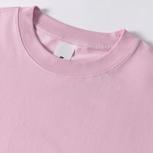 TKAN-128 T-shirt streetwear personnalisé unisexe vintage délavé à l'acide Y2K coupe ample pour homme 100% coton tricoté à manches courtes surdimensionné - Product Image 1