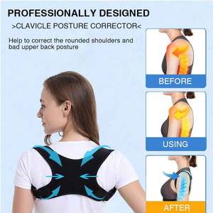 Sabuk pendukung punggung, model baru 2024, bahu duduk punggung, Bahu benar dan postur atas, korektor penguat punggung - Product Image 2