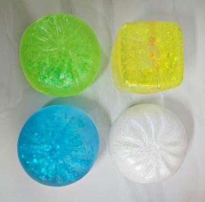 New Eco-Friendly TPR Cute Mystery Glitter Dumpling <b>Squishies</b> Box Colorful Stress Balls Fidget Sensory Toy - Product Image 3