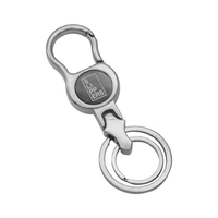 Porte-clés en métal à sublimation avec logo personnalisé porte-clés cadeau souvenir accessoires promotionnels pour montgolfière