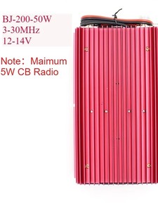 Amplificateur CB mini haute puissance toutes modes BJ-200 avec alimentation à découpage, amplificateur SSB à bande latérale unique L710 - Product Image 4