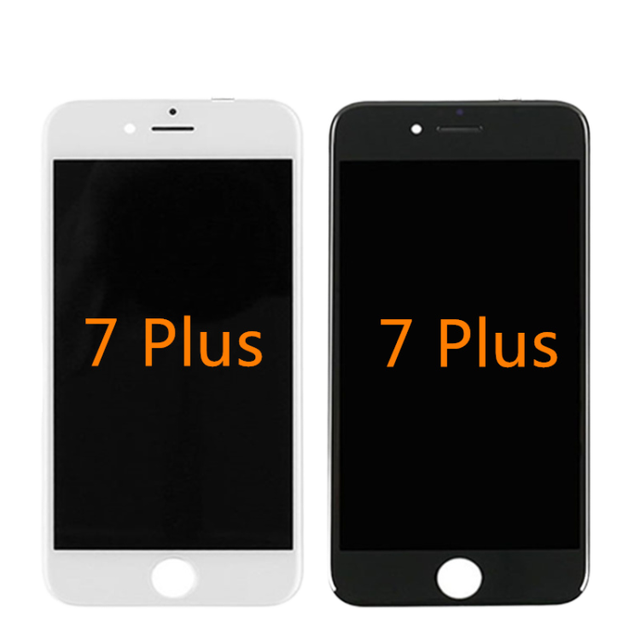 Factory High Quality Wholesale Mobile Phone Parts Screens Black Mobile Phone Lcds Touch Display for iphone 7 Plus