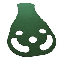 Tapis d'entraînement de golf d'intérieur vert Big Foot Mini Golf en TPE 61cm x 2m – Approvisionnement direct usine