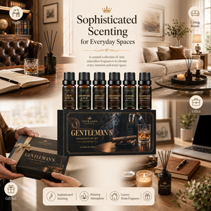 Ensemble d'huiles parfumées pour hommes 100% pures et biologiques pour diffuseur, humidificateur, fabrication de bougies, <span class=keywords><strong>savon</strong></span>, gel douche, maison, bureau, cadeau - Product Image 5