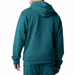 Fashion Drop Shoulder Loose Sport Heavyweight Mens Hoodie Outdoor Casual Solid Color Plus Fleece Plus Size Men's <b>Hoodies</b> - Product Image 4
