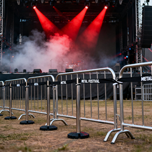 Pembatas Kerumunan Baja Las Premium - Pagar Acara Tugas Berat untuk Konser, Festival, dan Keamanan Publik - Product Image 1
