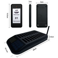Daytech 20pcs Pager sans fil Rf 433.92mhz Système de radiomessagerie vibrant pour restaurant Buzze Équipement de restaurant