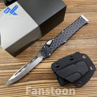 Couteau EDC HALOVI de haute qualité avec manche en alliage d'aluminium, couteau tactique de survie portable pour le camping et la chasse