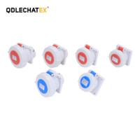 Type 3232 220v-415v 6h 2P + E 3pin IP67 Prise étanche 32A