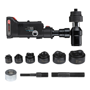 SME-8B Dunne Plaat Ponsmachine Batterij Aangedreven Hydraulische Ponsgereedschap Hydraulische Gat Perforator - Product Image 3