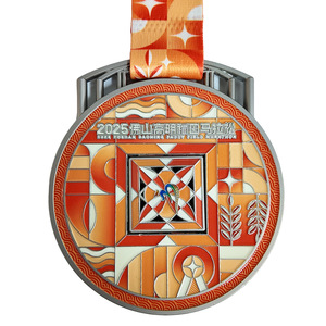 Médailles de marathon en métal Chenxi, alliage de zinc, émail personnalisé, pour événements de course et de cyclisme, médaille individuelle exceptionnelle, cadeaux d'affaires - Product Image 3