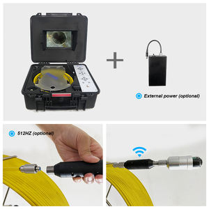 Boru çapı 20-boru kamerası mm için muayene endoskobu değiştirilebilir lensler merkezleyici ile IP68 itme çubuğu metre tezgah 400 - Product Image 2