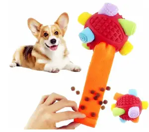 עיצוב חדש צעצועי אף לכלבים IQ פינוק כדור סנאפל אוכל אינטראקטיבי כרית הסתירה צעצוע לרחרח כלבים