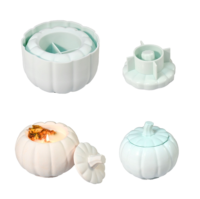Stampi Per Candele Halloween In Silicone - Forme Zucca E Fantasma Per DIY E Decorazioni - Foto 7