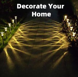 Lumière LED solaire décoration de jardin extérieur paysage lumières lampes maison de campagne terrasse balcon décor lampe - Product Image 2