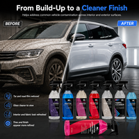 Produits de nettoyage automobile OEM d'usine, Savon de lavage auto de haute qualité avec protection cire et shampoing lave-cire pour le detailing automobile