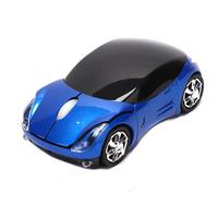 Mouse optik nirkabel 2.4 DPI gaya vertikal, Mouse optik nirkabel bentuk mobil olahraga klasik 1200 GHz untuk penggunaan komputer