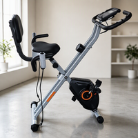 Nouveau Vélo d'Appartement à Cadre en Acier Renforcé avec Pédales Grandes pour Exercice Cardio et Fitness à Domicile