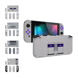 EXtremeRate Otros accesorios del juego Conjunto completo Carcasa Shell Funda para <span class=keywords><strong>Nintendo</strong></span> Switch Console y Joycon - Product Image 1