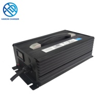 Chargeur de batterie multi-tension 1200W 48V 20A 110V/220V en aluminium pour batteries au plomb 100-180Ah, chariots de golf et voitures électriques