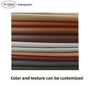 Tela de Cuero PU con Relieve, Inodora, de Base Biológica, Impermeable, Resistente a la Abrasión, Elástica, para Muebles, Bolsos, Decoración del Hogar y Tapicería - Product Image 5