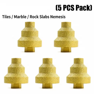 Foret diamanté brasé M10 type pagode, élargisseur de trous pour granit, marbre, carrelage céramique et ardoise - Product Image 5