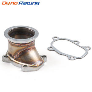 Adaptador de Tubo de Escape Turbo de 63 mm Tipo V con Abrazadera y Brida para T25 T28 GT25 GT28, Nuevo, para Modificación Automotriz - Product Image 5