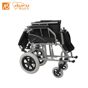 Silla de Ruedas Manual AUFU, Ligera, Plegable, de Acero, para Uso en Interiores y Exteriores, para Personas Mayores y con Discapacidad - Product Image 5