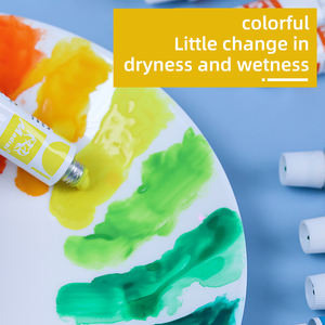 Ensemble de peinture de couleur pour affiches 12ml 12/18/24 couleurs Kit de <span class=keywords><strong>gouache</strong></span> personnalisé pour l'art publicitaire Pigments d'esquisse non toxiques - Product Image 3