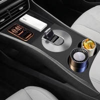 Accessoires de décoration intérieure de voiture, tapis en silicone pour console centrale, porte-gobelet pour BYD Seal 05 Dmi LHD 2025