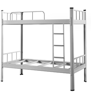 Meubles de dortoir au <span class=keywords><strong>meilleur</strong></span> prix d'usine en Chine, ensemble de lits superposés en métal triple avec bureau et armoire - Product Image 5