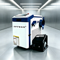 PHT-1500W Nouvelle machine de soudage laser à fibre portable efficace Sable, refroidissement par eau pour acier au carbone, prix compétitif