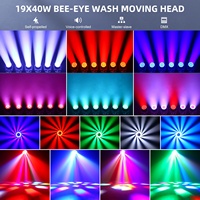 Nouvelles lumières de tête mobiles Bee Eye 19x40w Rgbw 4 en 1 Led Bee Eye Zoom Wash Dj Event Lights