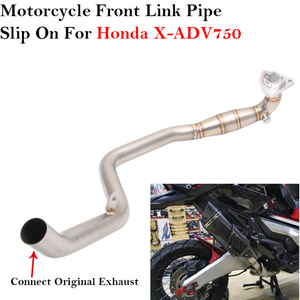 CHMotor Tuyau de liaison intermédiaire avant d'échappement de <span class=keywords><strong>moto</strong></span> pour raccorder le silencieux d'origine pour <span class=keywords><strong>Honda</strong></span> X-ADV750 <span class=keywords><strong>XADV</strong></span> X ADV 750 ADV750 - Product Image 2