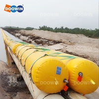 Flotteurs tubulaires gonflables pour le dragage sous-marin et la pose de tuyaux en mer, unités de flottabilité pour la construction offshore
