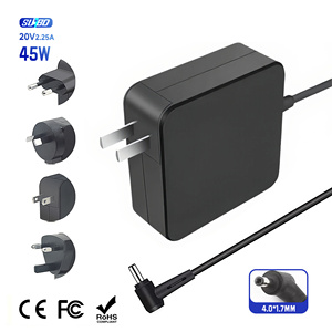 Xách tay máy tính xách tay Power Adapter sạc 20V 2.25A 45 Wát cho Lenovo máy tính xách tay AU EU chúng tôi cắm 4.0*1.7 mét DC kết nối - Product Image 1