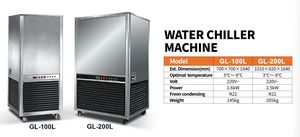 Refroidisseur d'eau à air à bas prix pour boulangerie, capacité 400 tr, unité 300L, 200L, fabricant, machine de refroidissement à eau 100L - Product Image 3