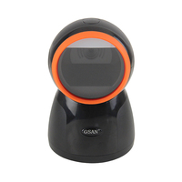 Lecteur de codes-barres de table GS-8190TP CMOS 1D 2D QR Code Scanner pour restaurant