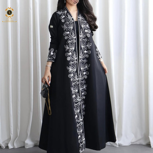 Abaya Zaynab Ramadan Emmes, Túnica de Alta Calidad, Nueva <span class=keywords><strong>Moda</strong></span> Árabe, Últimos Diseños de Burka, Vestido Musulmán para Mujer - Product Image 2