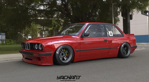 Kit de Carrocería de Fibra de Vidrio para BMW E30 Coupé de <span class=keywords><strong>1984</strong></span> a 1991, Estilo GRD PD, Incluye Labio Frontal, Guardabarros, Faldones Laterales y Alerón Trasero - Product Image 2