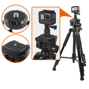 Adaptateur rotatif à 360° en aluminium pour <span class=keywords><strong>GoPro</strong></span> <span class=keywords><strong>Hero</strong></span> 13, DJI Osmo, Insta360 – Connecteur pivotant pour caméra d'action, trépied et <span class=keywords><strong>support</strong></span> de <span class=keywords><strong>casque</strong></span> - Product Image 3